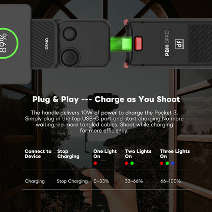 PBH-3PRO 5000mAh Battery Handle for the DJI OSMO POCKET 3