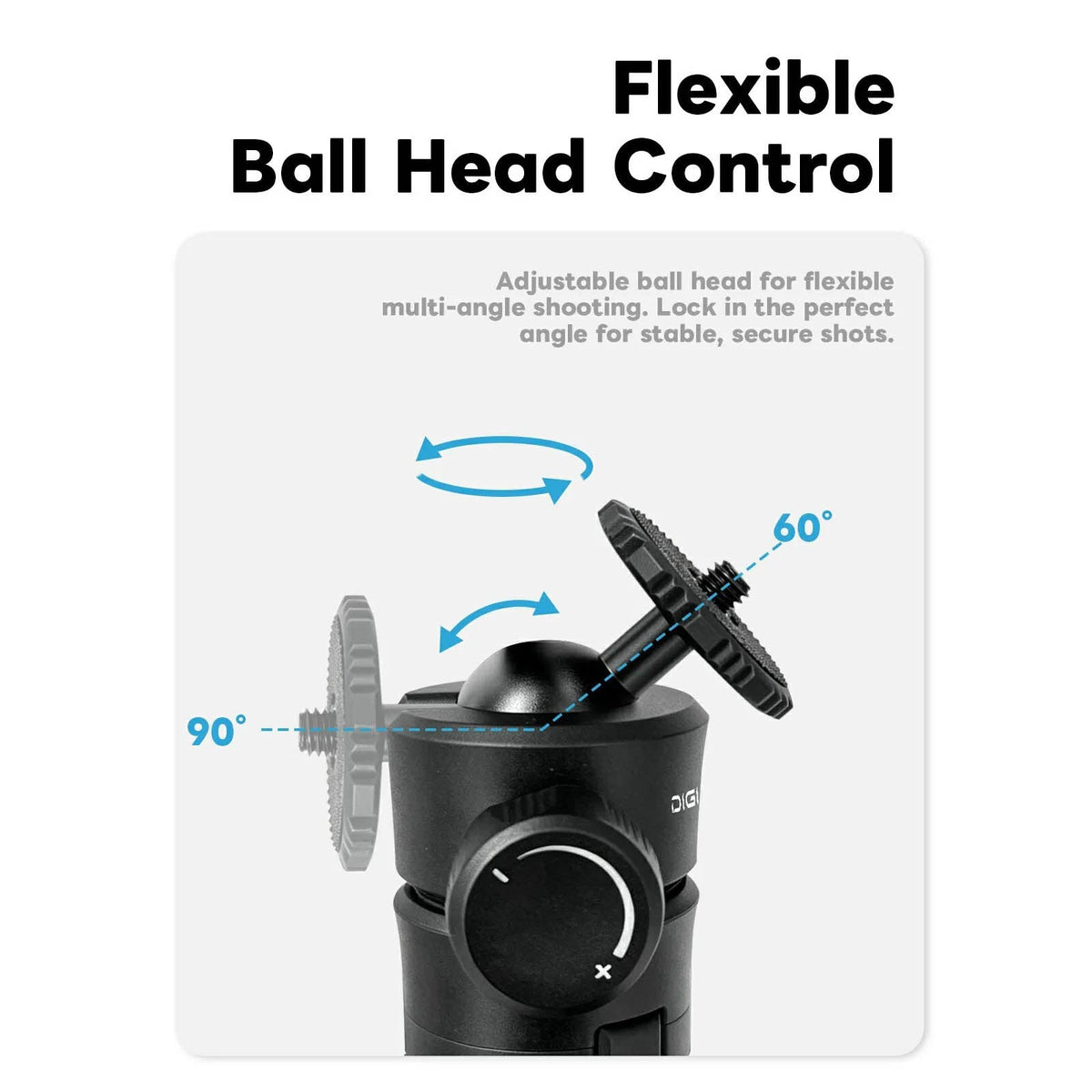 Pop Open Mini Tripod Selfie Stick with MagSafe Mount