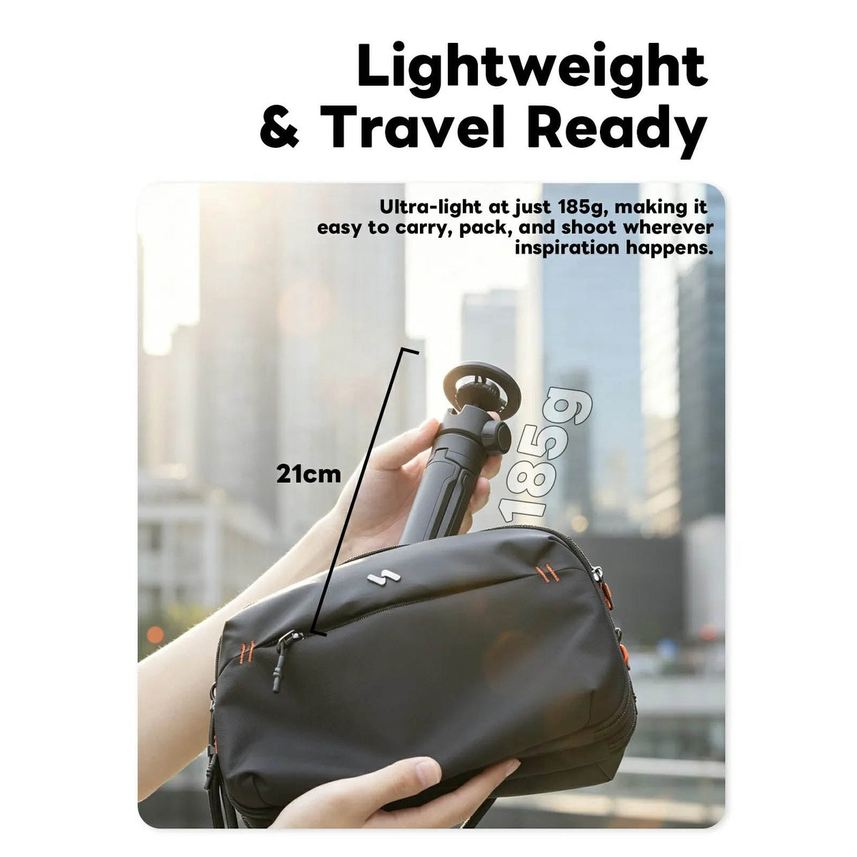 Pop Open Mini Tripod Selfie Stick with MagSafe Mount