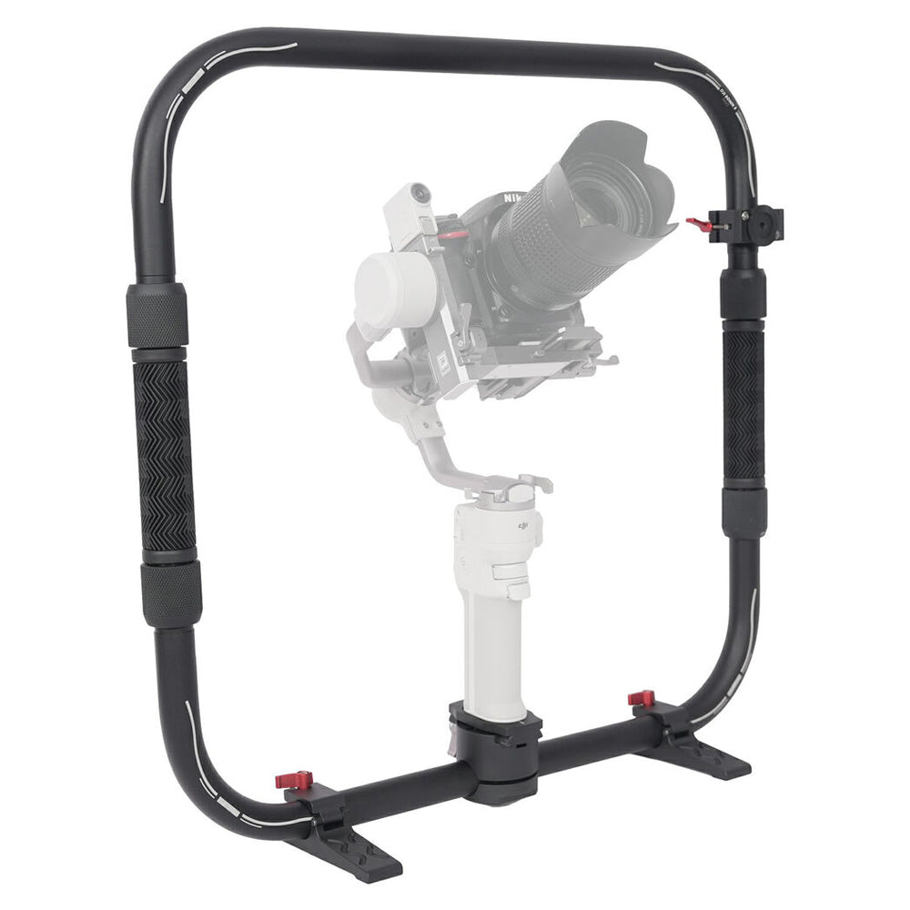 DigitalFoto Ring-M Gimbal Ring Grip for DJI RS 3 Mini & RS 4 Mini Angled Front View