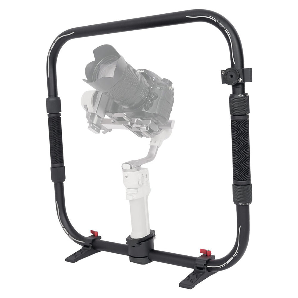 DigitalFoto Ring-M Gimbal Ring Grip for DJI RS 3 Mini & RS 4 Mini Angled Front View