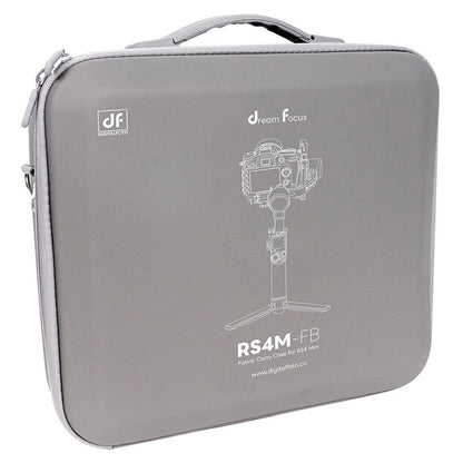 DigitalFoto Hard-Shell Fabric Case for DJI RS 4 Mini Gimbal Angled Right Facing