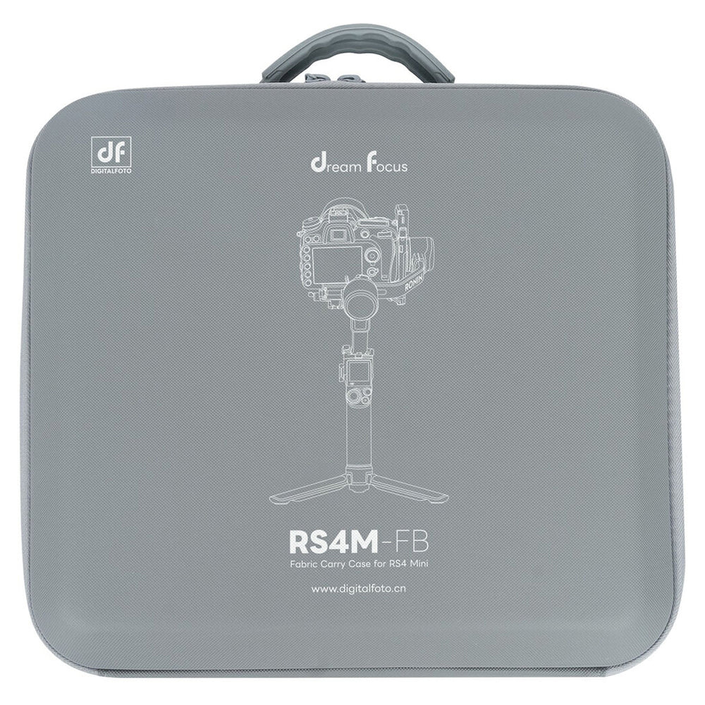 DigitalFoto Hard-Shell Fabric Case for DJI RS 4 Mini Gimbal Front View