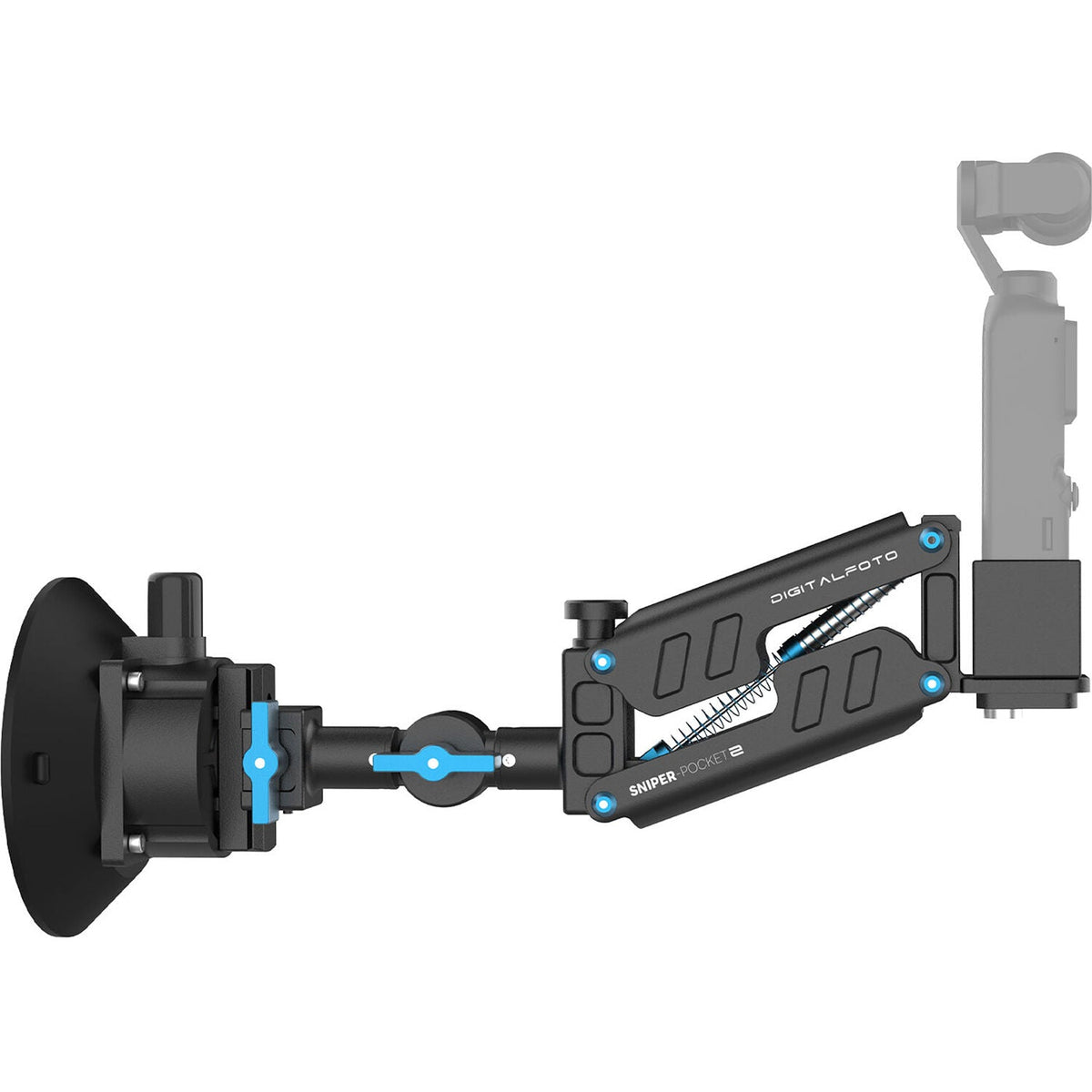 Z-Axis Car Damping Spring Arm for Action Camera OSMO POCKET