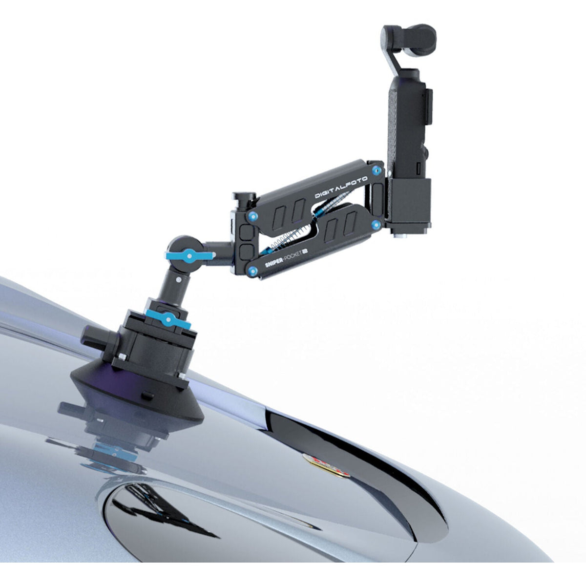 Z-Axis Car Damping Spring Arm for Action Camera OSMO POCKET