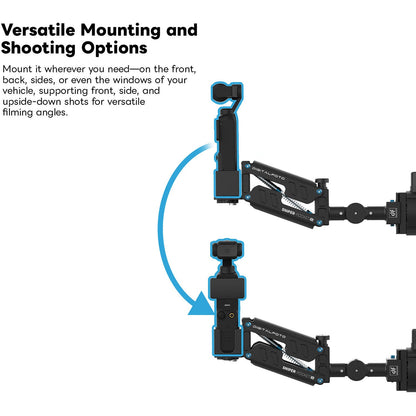 Z-Axis Car Damping Spring Arm for Action Camera OSMO POCKET