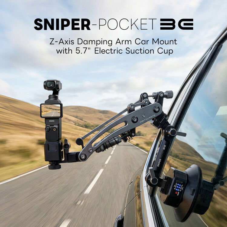 SNIPER-POCKET3E with 5.7" Electronic Suction-Cup