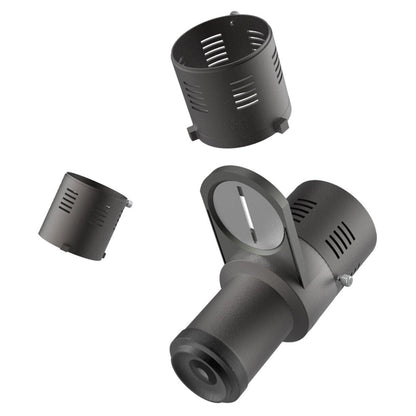 DigitalFoto Mini Snoot Projection Attachment with Interchangeable Mounts Snoot with Different Attachments