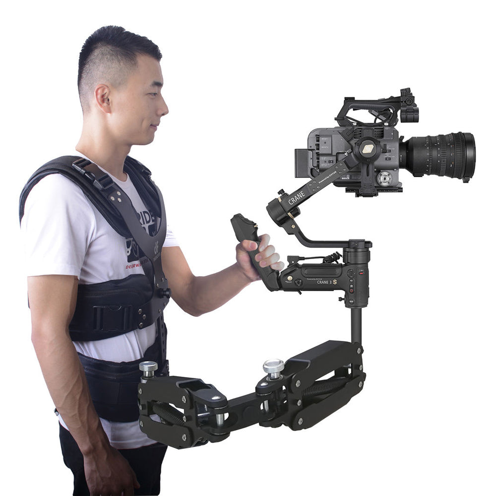 DigitalFoto THANOS-PRO Support Vest with Dual-Spring Arm for Gimbals