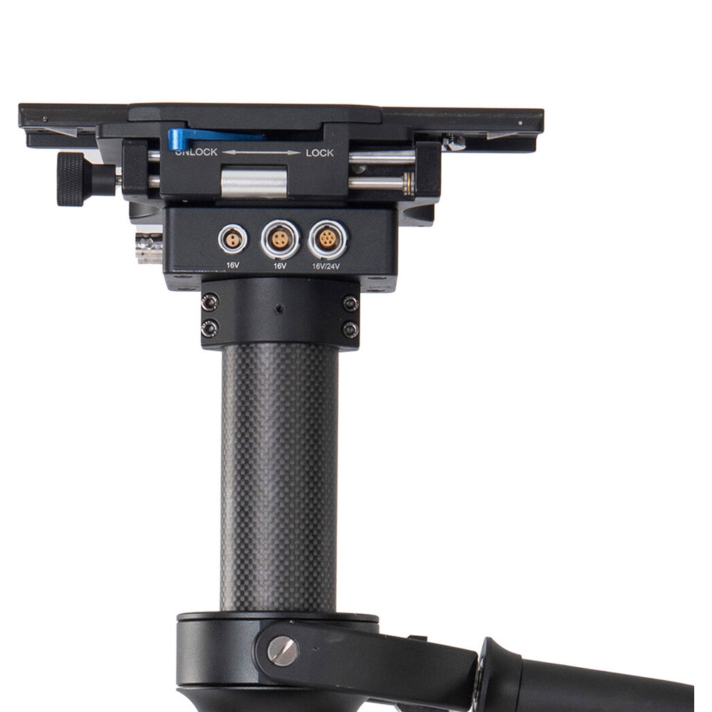 DigitalFoto THANOS-PROCINE Stabilizer System with Vest & Carbon Fibre Sled (V-Mount) Stabilizer Top