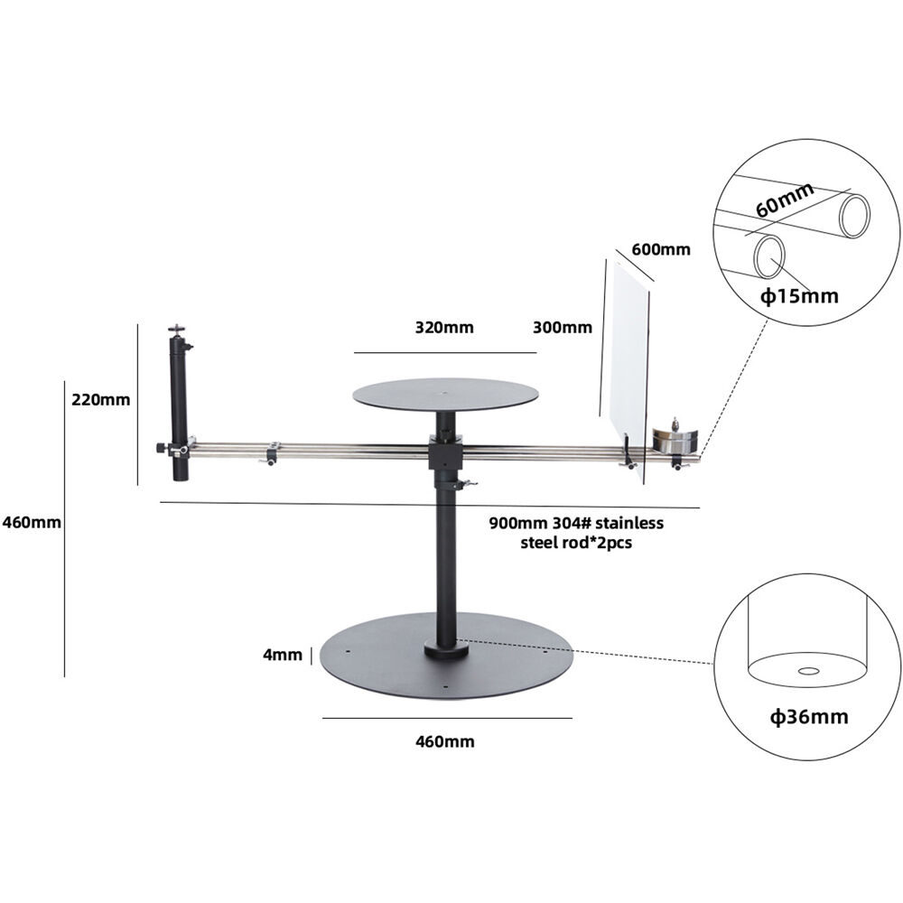 DigitalFoto V360 360Ã‚Â° Rotating Video Camera Measurements