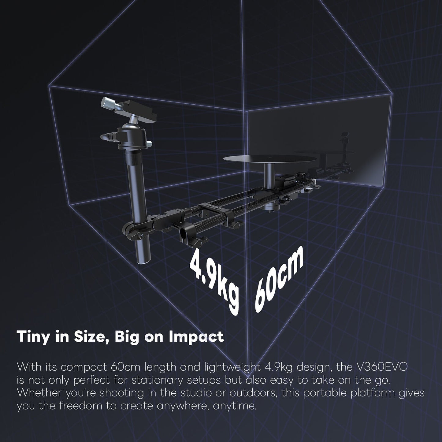 V360EVO Automatic Motorised  360° Rotating Platform