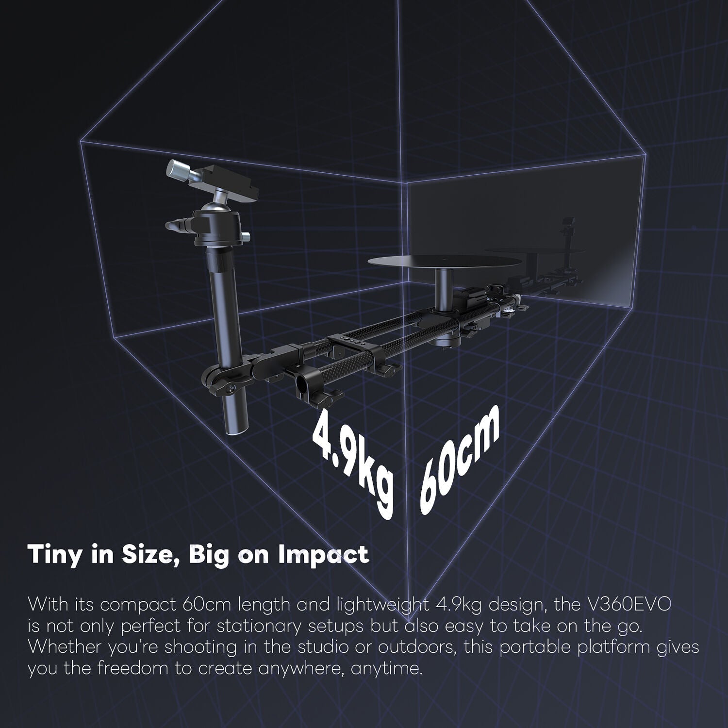 V360EVO Automatic Motorised  360° Rotating Platform