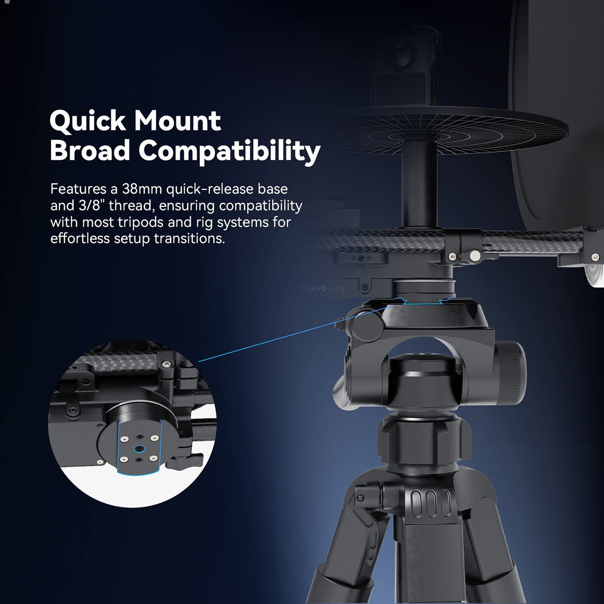 DigitalFoto V360EVO ELITE 2-Axis Motorised Rotating Platform