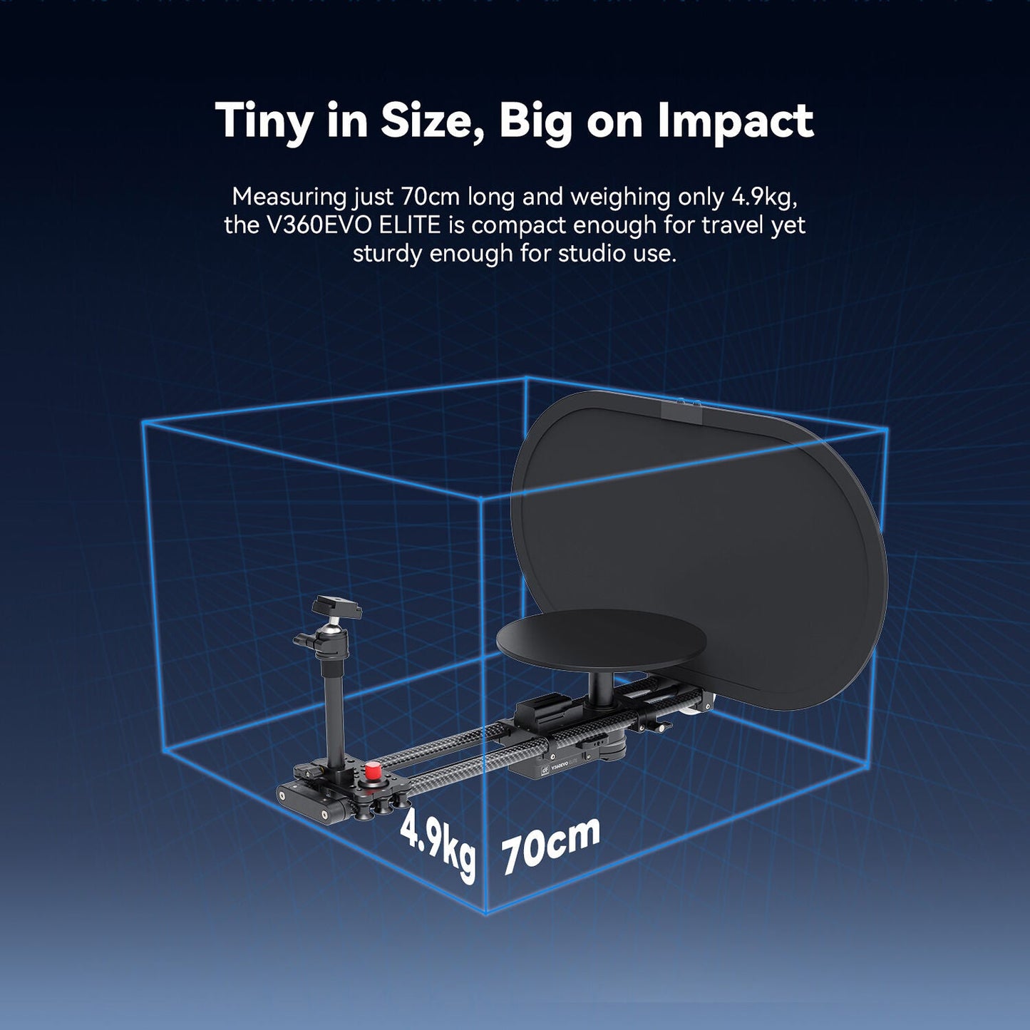 DigitalFoto V360EVO ELITE 2-Axis Motorised Rotating Platform