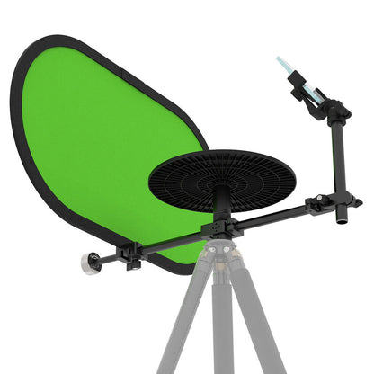 DigitalFoto Mini Manual 360° Rotating Spinning Platform with Table Clamp Bottom Up View