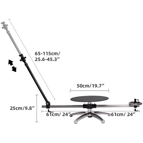 V360PRO 360Ã‚Â° Full-Body Spinning Rotating Video Platform Camera Booth Rig