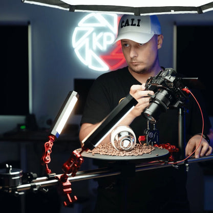 V360S 360Â° Rotating Video Camera Platform Rig With Dolly