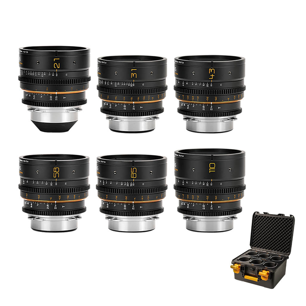 DULENS SET OF 6 APO MINI CINE LENSES