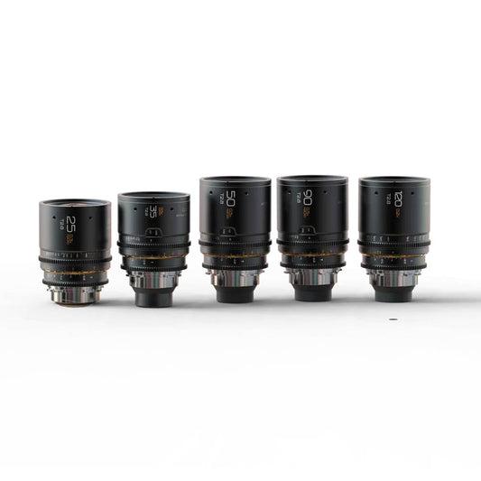 Set of 5 APO Triassic Prime T2.8 PL-Mount Cine Lens
