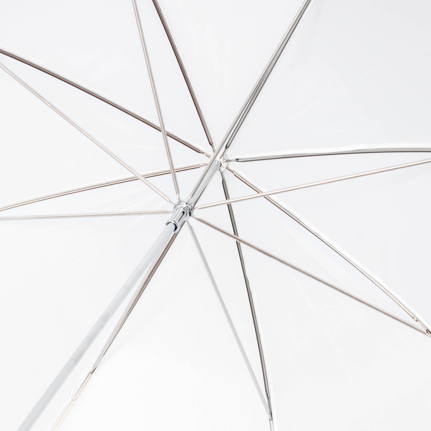 PiXAPRO 40" Translucent White Shoot-Thru Studio Umbrella Close Up of Interior Surface
