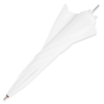 PiXAPRO 40" Translucent White Shoot-Thru Studio Umbrella Closed