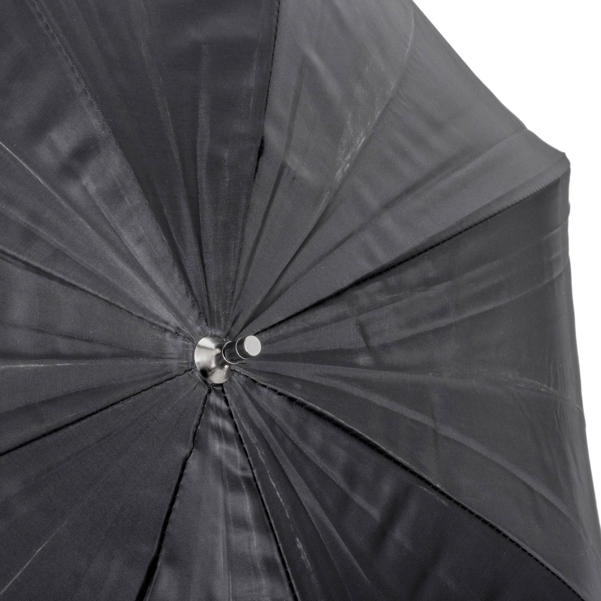 PiXAPRO 40" (101.6cm) Black/Silver Reflective Bounce Umbrella (Close up Of Exterior Surface)