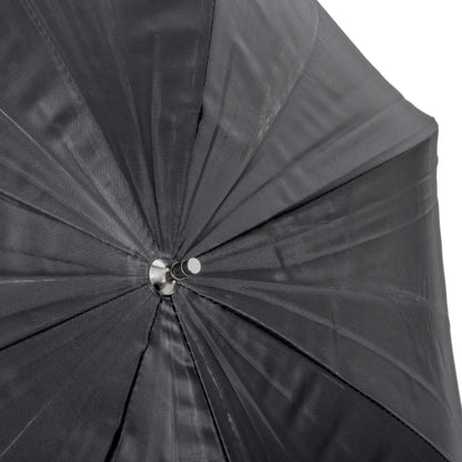 PiXAPRO 40" (101.6cm) Black/Silver Reflective Bounce Umbrella (Close up Of Exterior Surface)