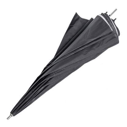 PiXAPRO 40" (101.6cm) Black/Silver Reflective Bounce Umbrella Closed