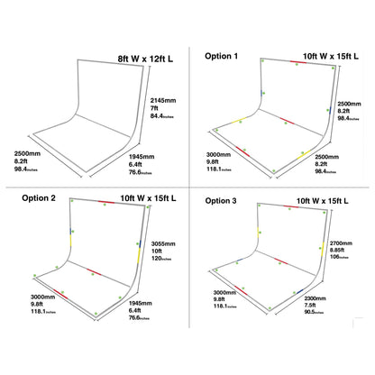 Easiframe Extension Kit Size Options