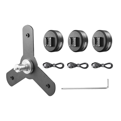 ES01-K3 Triple Motorised Suction Holder Kit