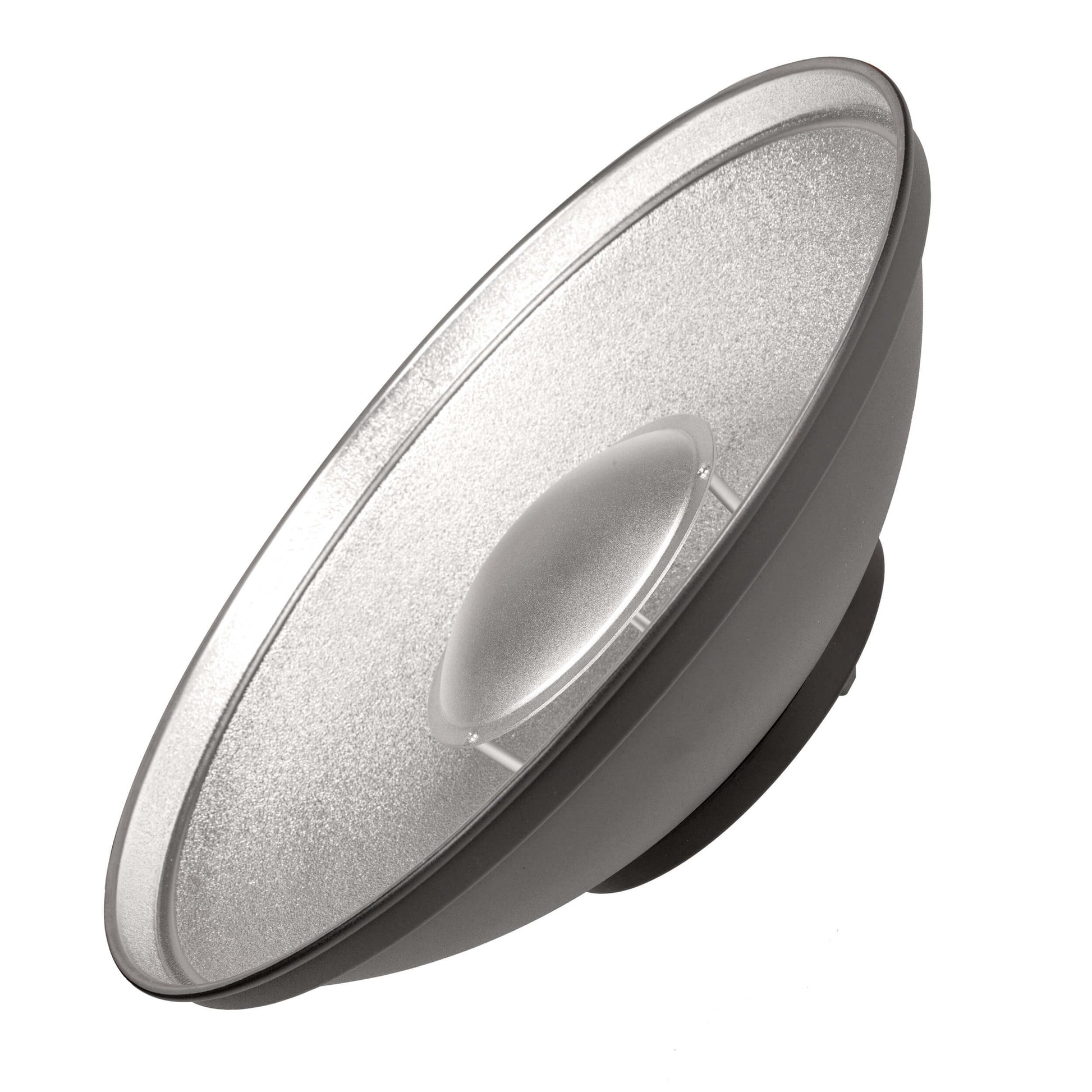 27.5" Silver Beauty Dish Photography with Grid 
