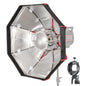 60cm (23.6") Foldable Silver Beauty Dish/Softbox with S3 Smart BRacket