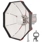 60cm (23.6") Studio White Wide Angle Beauty Dish Grid with S3 Bracket