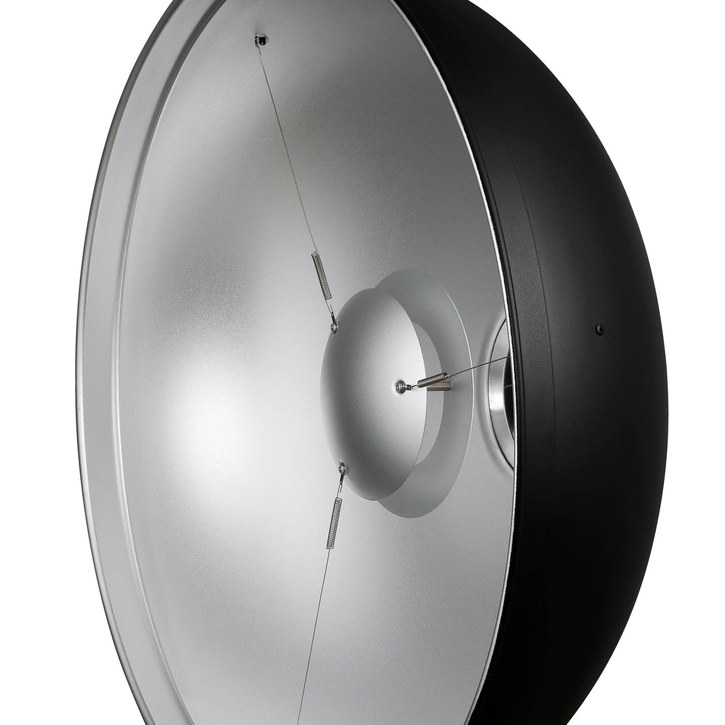 BDR-S55 Pro 55cm Professional Silver Beauty Dish with Aluminium Construction