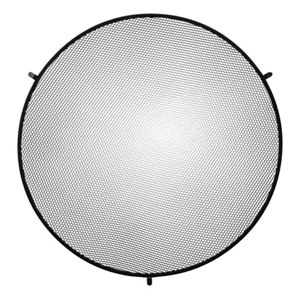 BDR-S55 Pro 55cm Professional Silver Beauty Dish with Honeycomb Grid
