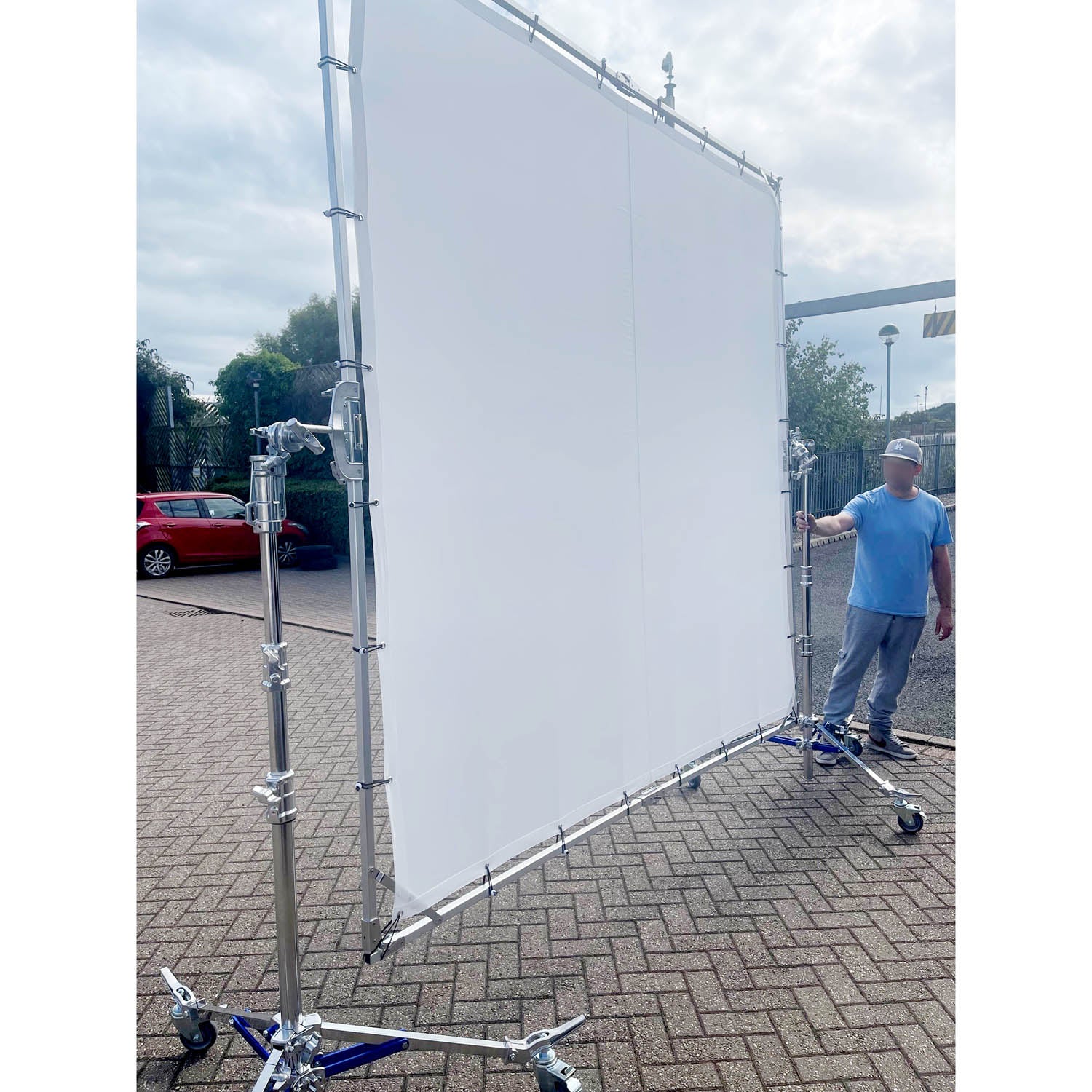 (240x240cm) 94.4"x94.4" Heavy-Duty Butterfly Frame Diffuser Photography Props