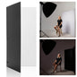 PIxapro 1x2m Foldable Black/white V-Flat Panel