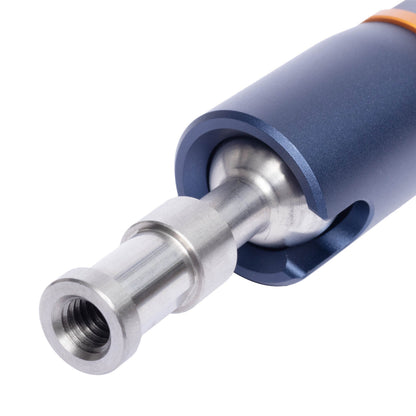 Godox AB30SS02 Ball-Joint 30cm Arm for LiteFlow System - Close Up of 5/8" Stud with 3/8-16 female thread