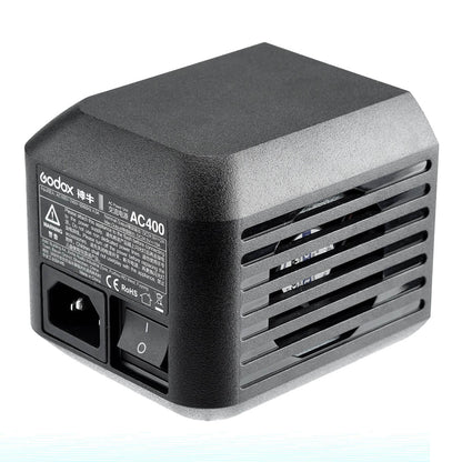 GODOX AC400 Mains AC Power Adapter for AD400Pro  Portable Battery Flash