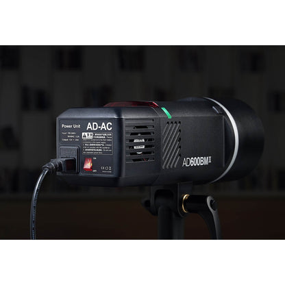 AD-AC Mains Power Adapter For Godox AD600BMII, PiXAPRO CITI600TTL, and CITI600 Manual
