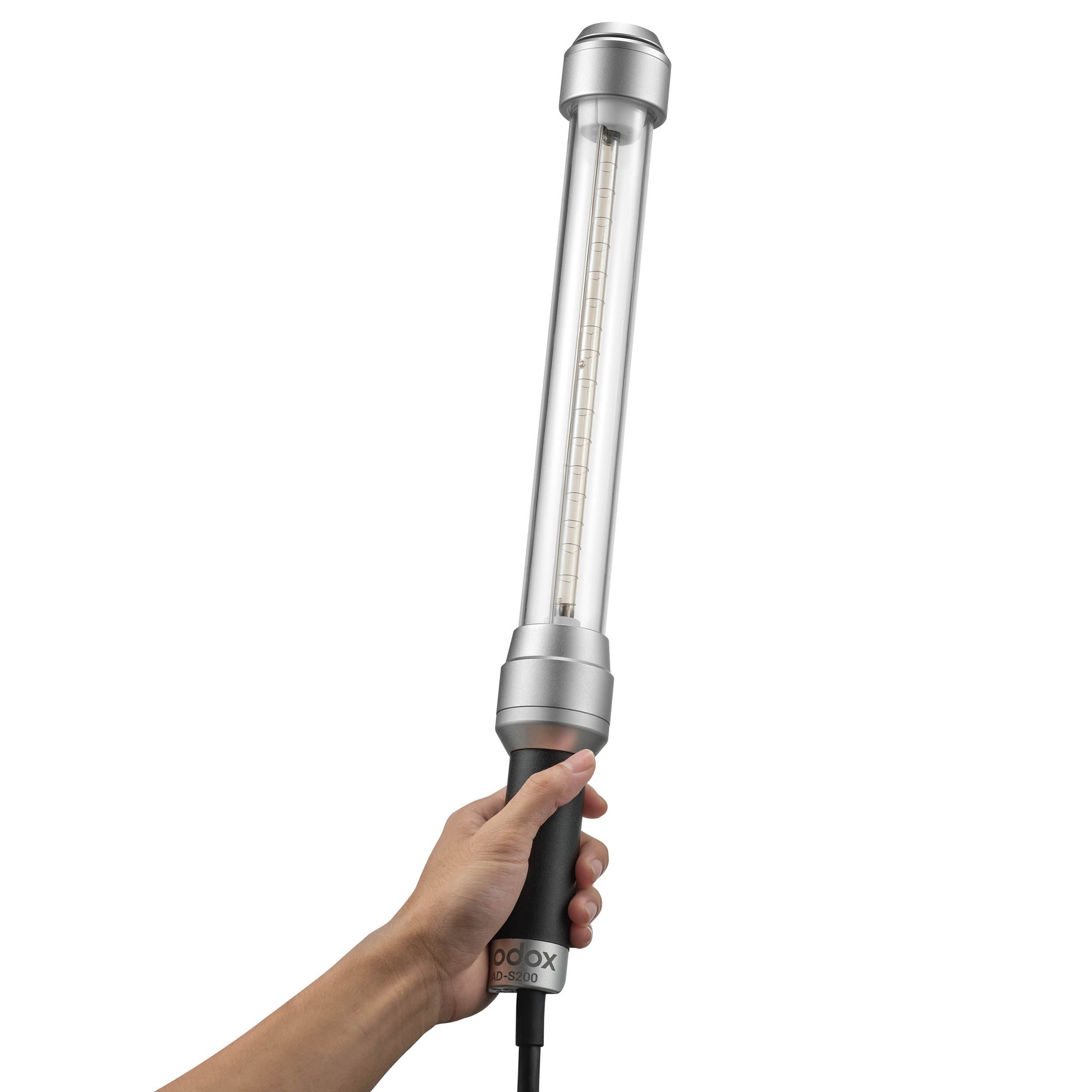 Godox/PiXAPRO AD-S200 360Â° Stick Flash Attachment  being Hand Held