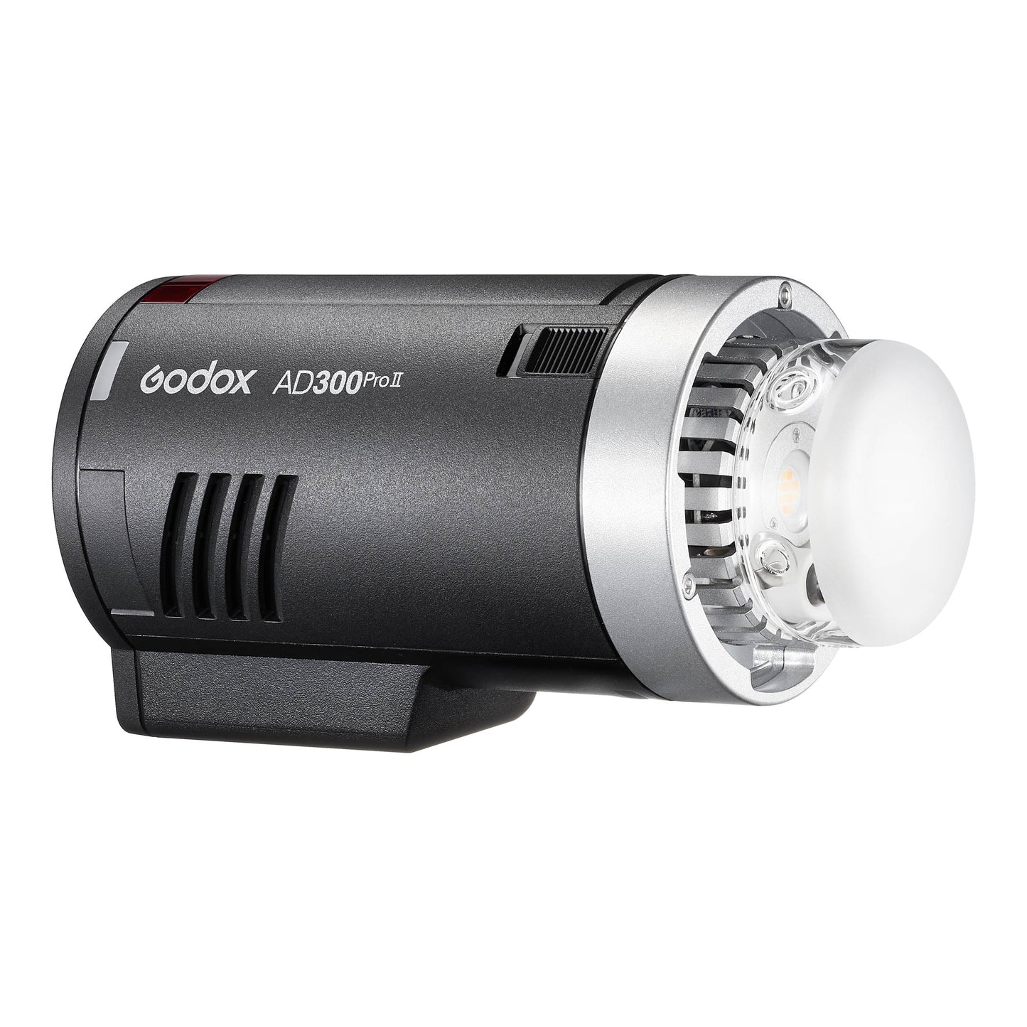 The Godox AD300proII Portable Battery Flash With No Reflector