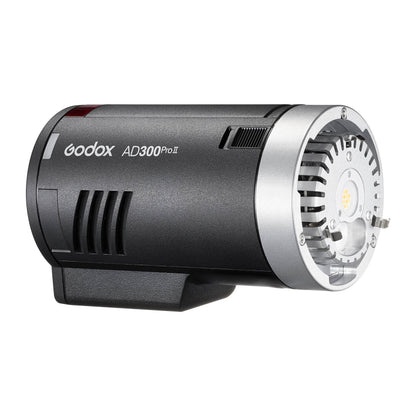 The Godox AD300proII Portable Battery Flash With No Reflector, Flash Tube or Glass Protector