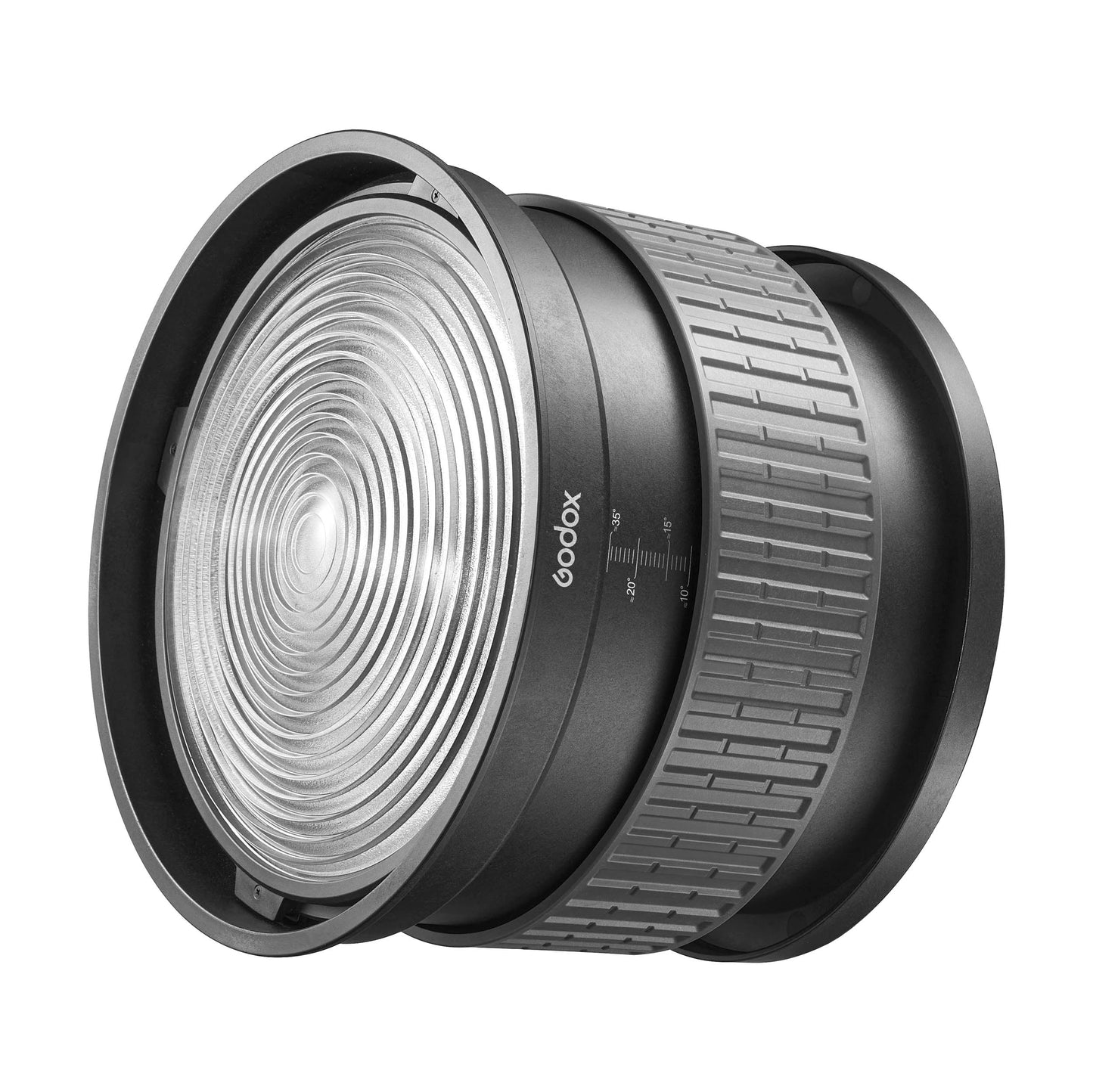 Godox BF10 10-Inch S-Type Fitting Fresnel Lens Zoomed