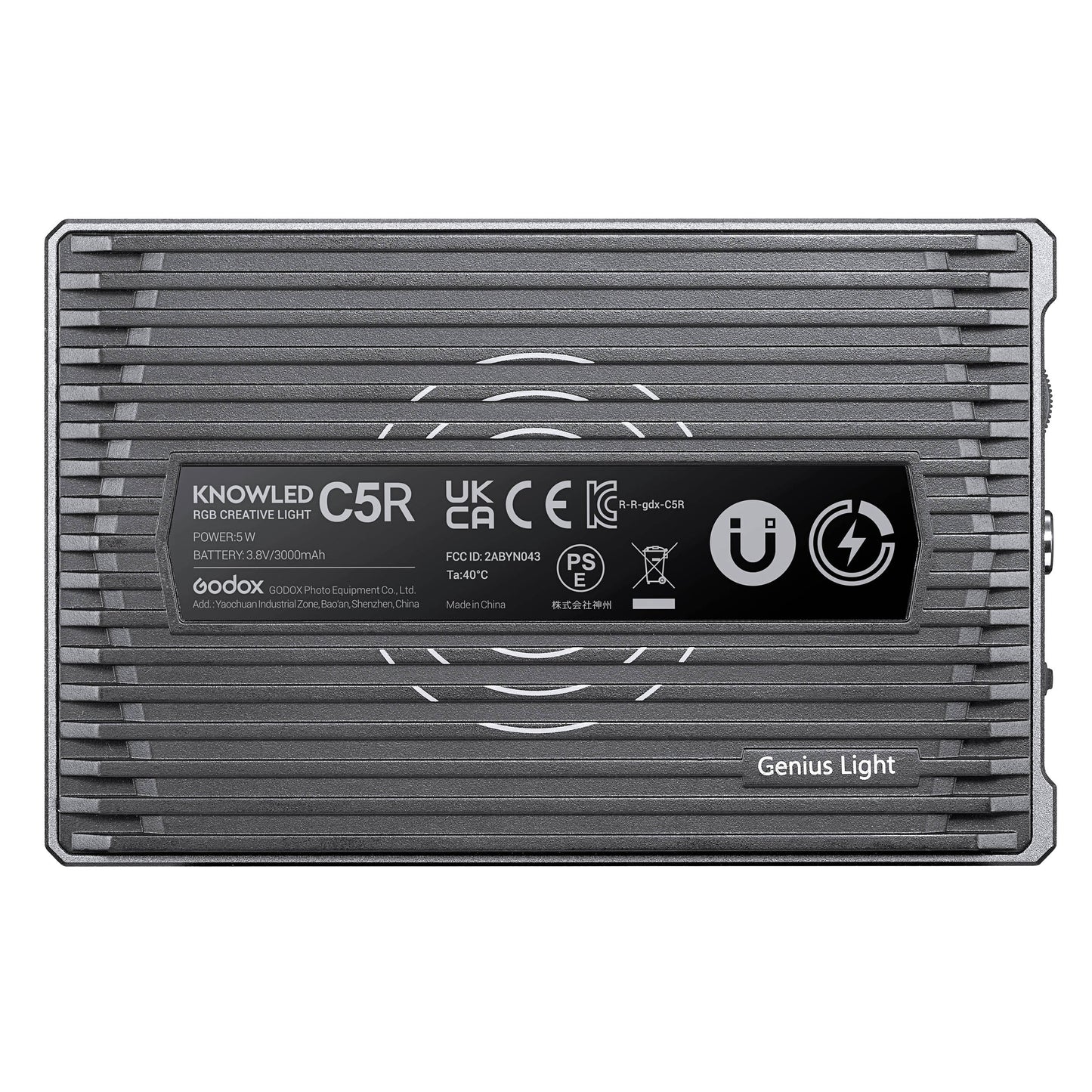 GODOX C5R RGBWW Panel - Back View