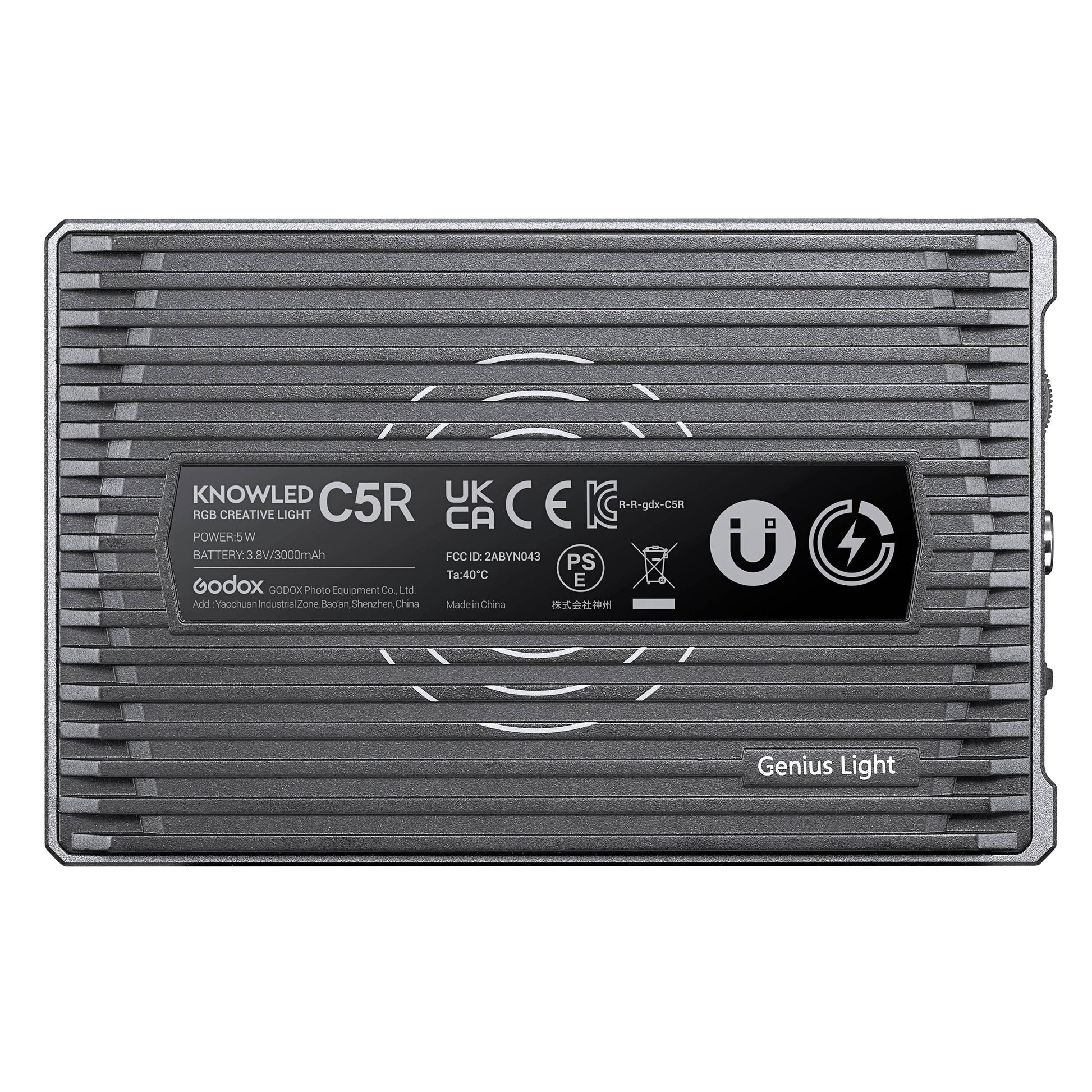 GODOX C5R RGBWW Panel - Back View