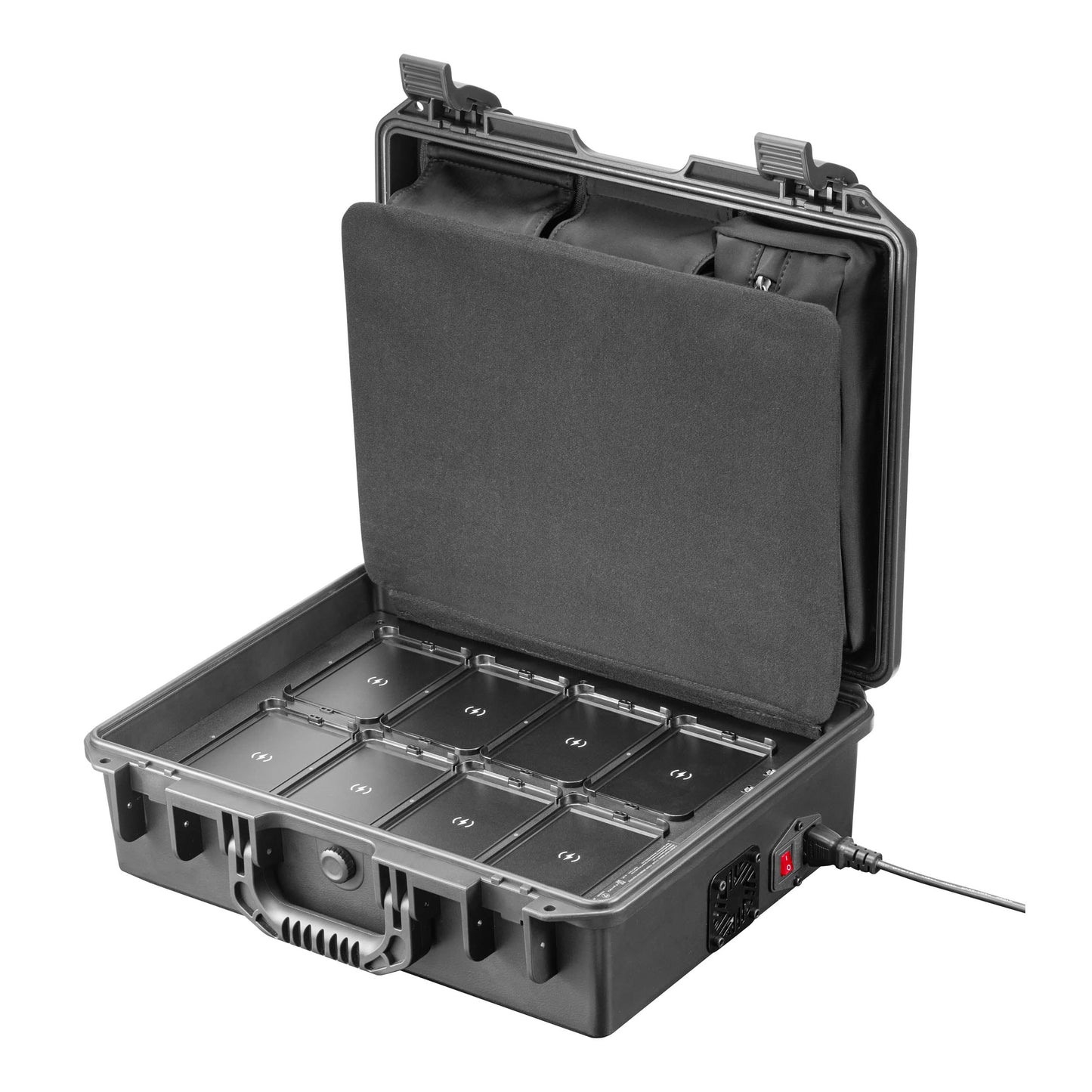 GODOX C5R K8 8-LIGHT-KIT Charging case Open