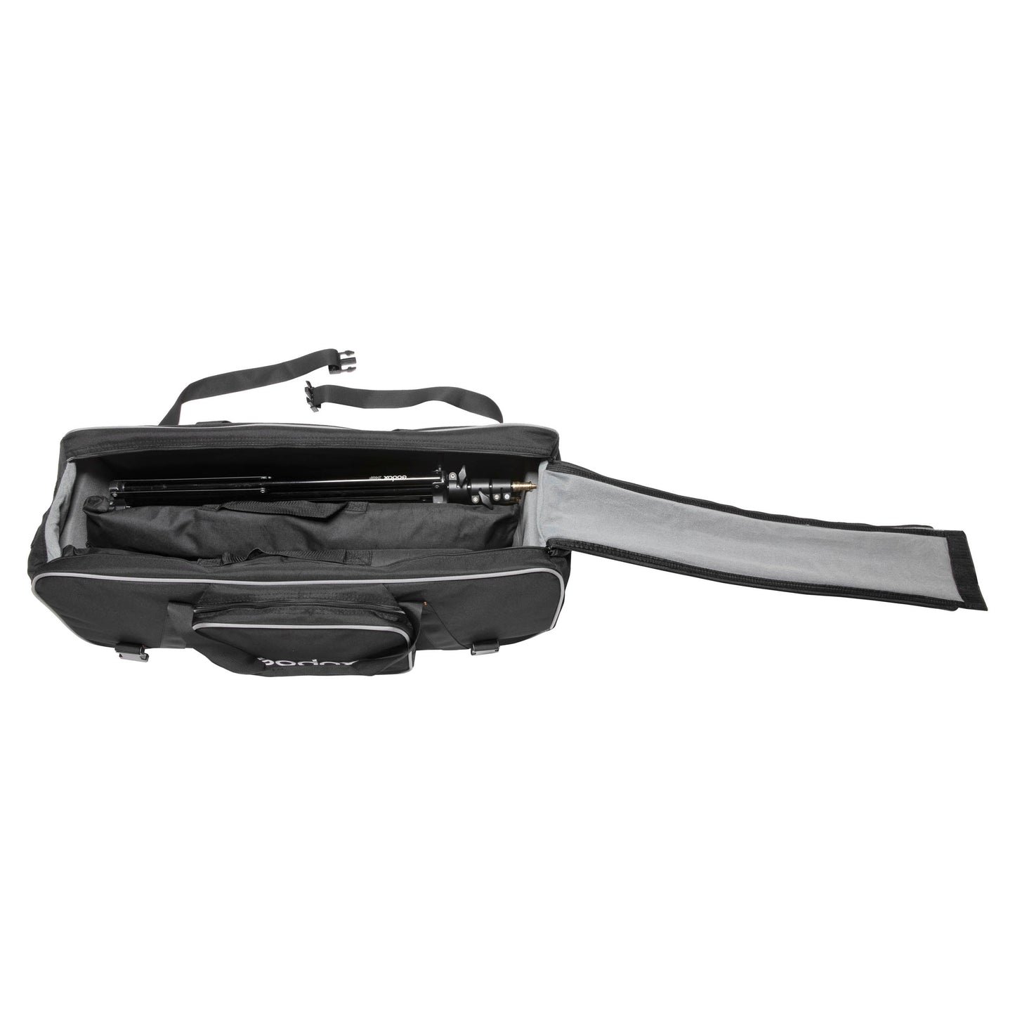 GODOX CB-05 Lighting Kit Bag  (Top View - Open with items inside)