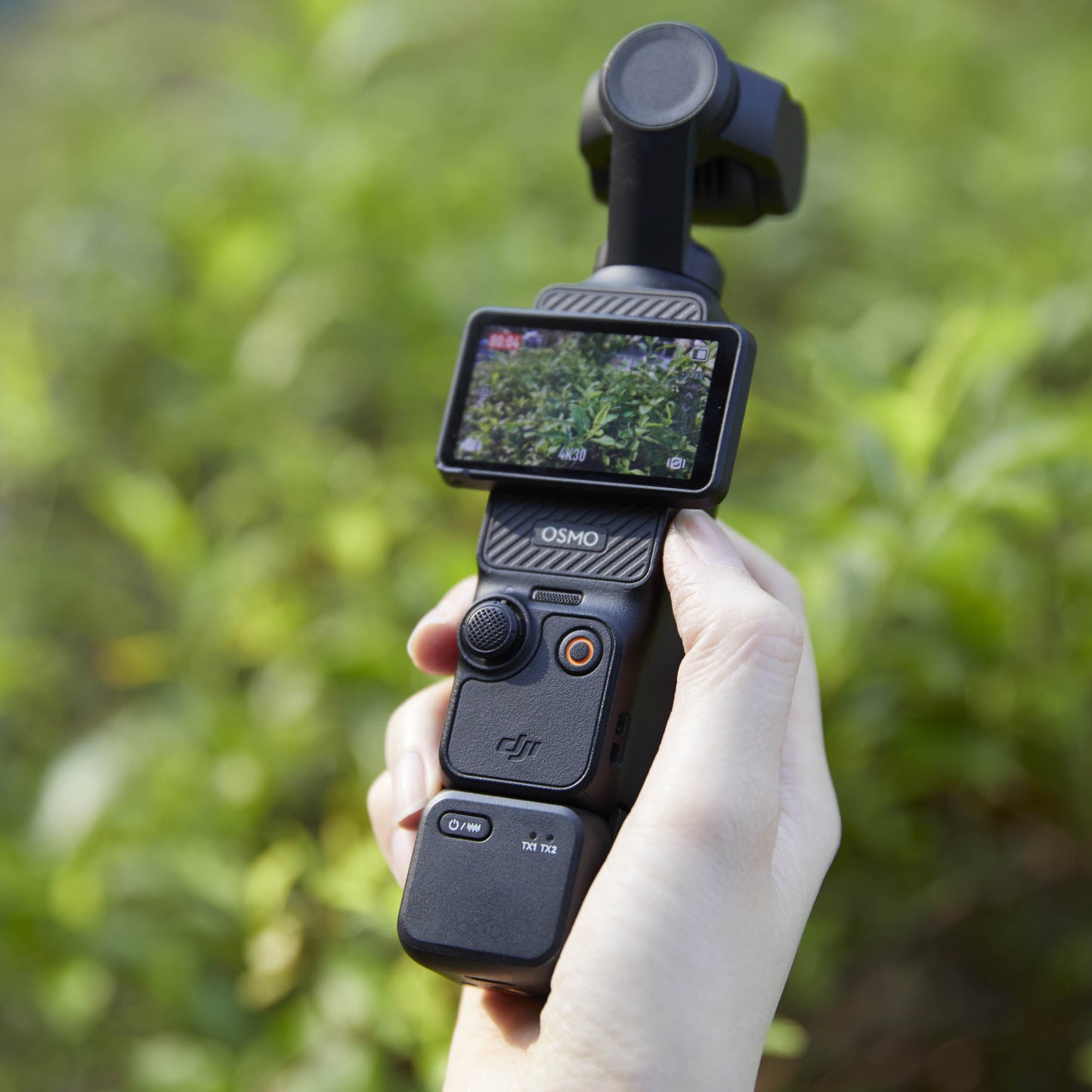 CUBE-OP3 RX 2.4GHz Wireless Microphone Receiver for DJI Osmo Pocket 3